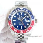 Clean Factory 1-1 Replica Rolex GMT-Master II Pepsi 40mm Blue Dial Jubilee 3186 Watch
